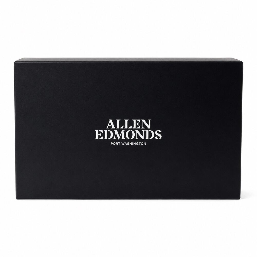 Allen Edmonds Shoe Box Black Men’s with logo, Box only Giftable Storage Display